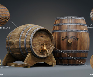 Wood Signature Smart Materials Substance 3d painter