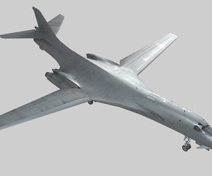 PBR American B1B Lancer supersonic bomber B1B Lancer