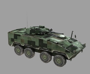 PBR Taiwan CM32 clouded leopard wheeled armored infantry fighting