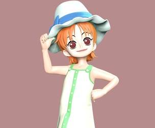 Kid Nami - One Piece