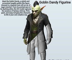 Goblin Dandy Figurine