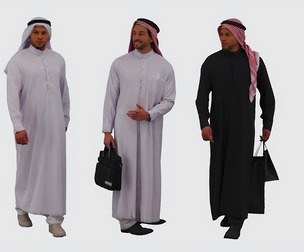 Arab men x3