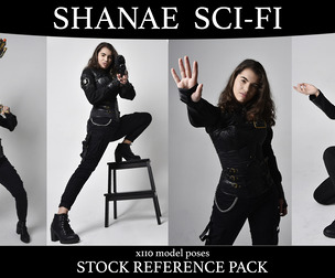 Dystopian Sci-Fi - Stock model reference pack