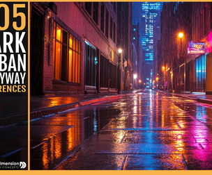 505 Dark Urban Alleyway