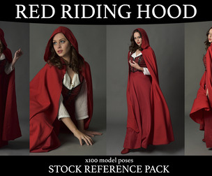 Red Riding Hood - Fantasy stock model reference pack
