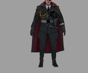 PBR next generation German officer World War II officer mal