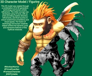 Primal Guardian - Mythical Monkey Warrior