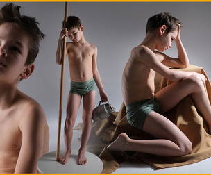 A Boy Anatomy-Photo Reference Pack For Artists 426 JPEGs noAI