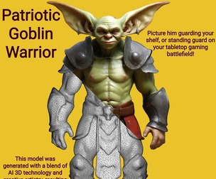 Patriotic Goblin Warrior