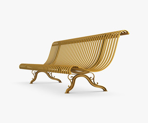Bench v 1 3D Model