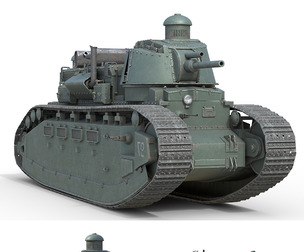 Char 2C Heavy Tank