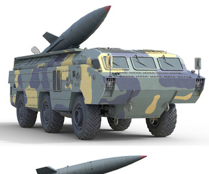 OTR 21 Tochka Tactical Ballistic Missile