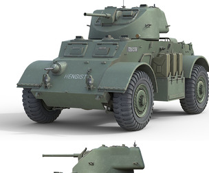 T17E1 Staghound Armored Car