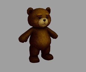 Q version Teddy bear