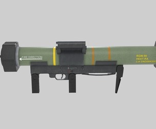 Shaw German RGW 90AS anti-fortifications weapon system
