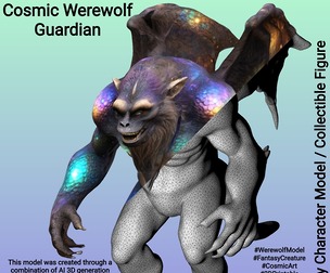 Cosmic Werewolf Guardian