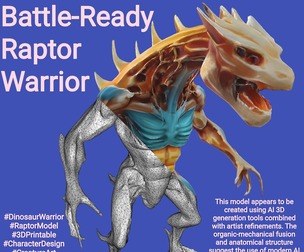 Battle-Ready Raptor Warrior