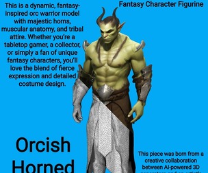 Orcish Horned Warrior