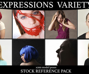 Expressions Variety - Stock Model Reference Pack