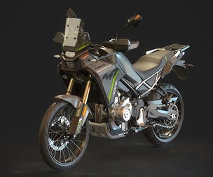 Base model  CF Moto 450 2024