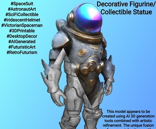 Cosmic Guardian: Iridescent Voyager
