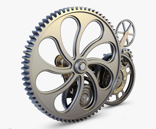 Gear Mechanism v 7 3D Model