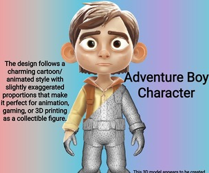 Adventure Boy Character