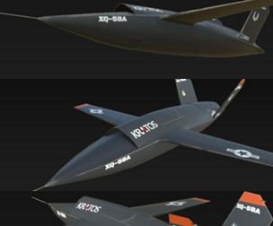 XQ58A Unmanned Valkyrie Unmanned Aerial Vehicle XQ58