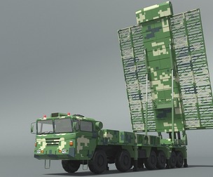 YLC8E anti-stealth radar Medium and long range air warning radar