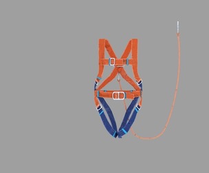 Safety belt Realistic safety belt for workers