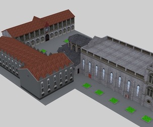 Baoding Catholic Church 11 files containing obj universal for