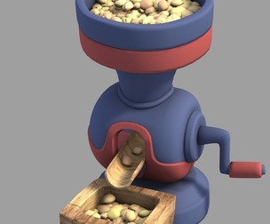 Popcorn pop popcorn stove Popcorn stove cartoon popcorn