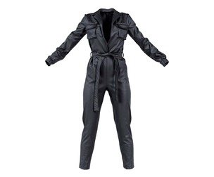Leather Jumpsuit