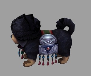 Tibetan mastiff q version dog Tibetan mastiff super cute