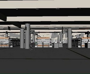 Supermarket scene detail