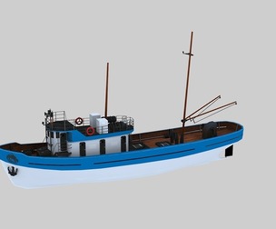 Small fishing boat Fishing boat Fishing boat Medium fishing