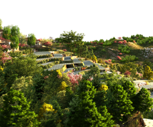 Spring summer autumn winter terrace Yunnan terrace whea