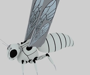 Next generation pbr bee wasp mechanical detection messe