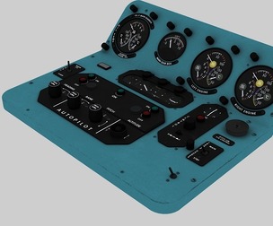 Next generation PBR control panel central control dashboar
