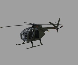 Next generation PBR OH6A helicopter OH6 Helicopter Reco