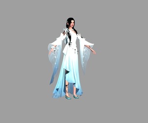 The next generation of ancient costume woman dance girl Anci