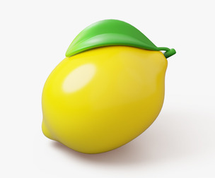 Lemon Fruit Stylized