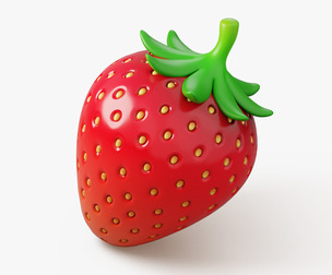 Strawberry Stylized