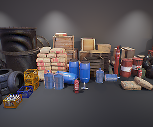 Industry Props Pack