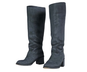 Boot Black Leather