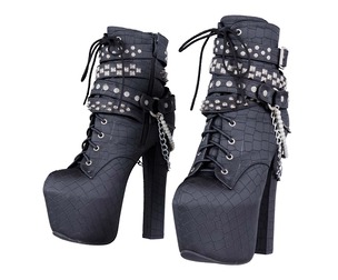 Crocodile Pearl Boots