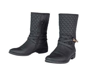 Decorated Buckle Boots