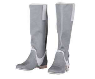 Grey Brown Boots