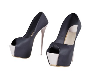 Peep Toe Stiletto Heels