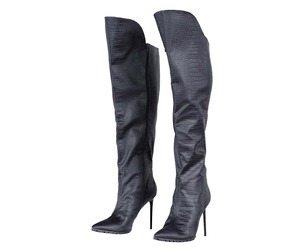 Snake Pattern Boots